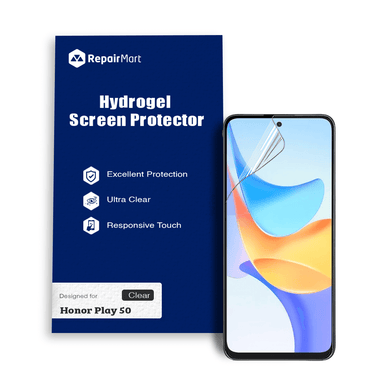 Honor Play 50 Compatible Premium Hydrogel Screen Protector With Full Coverage Ultra HD